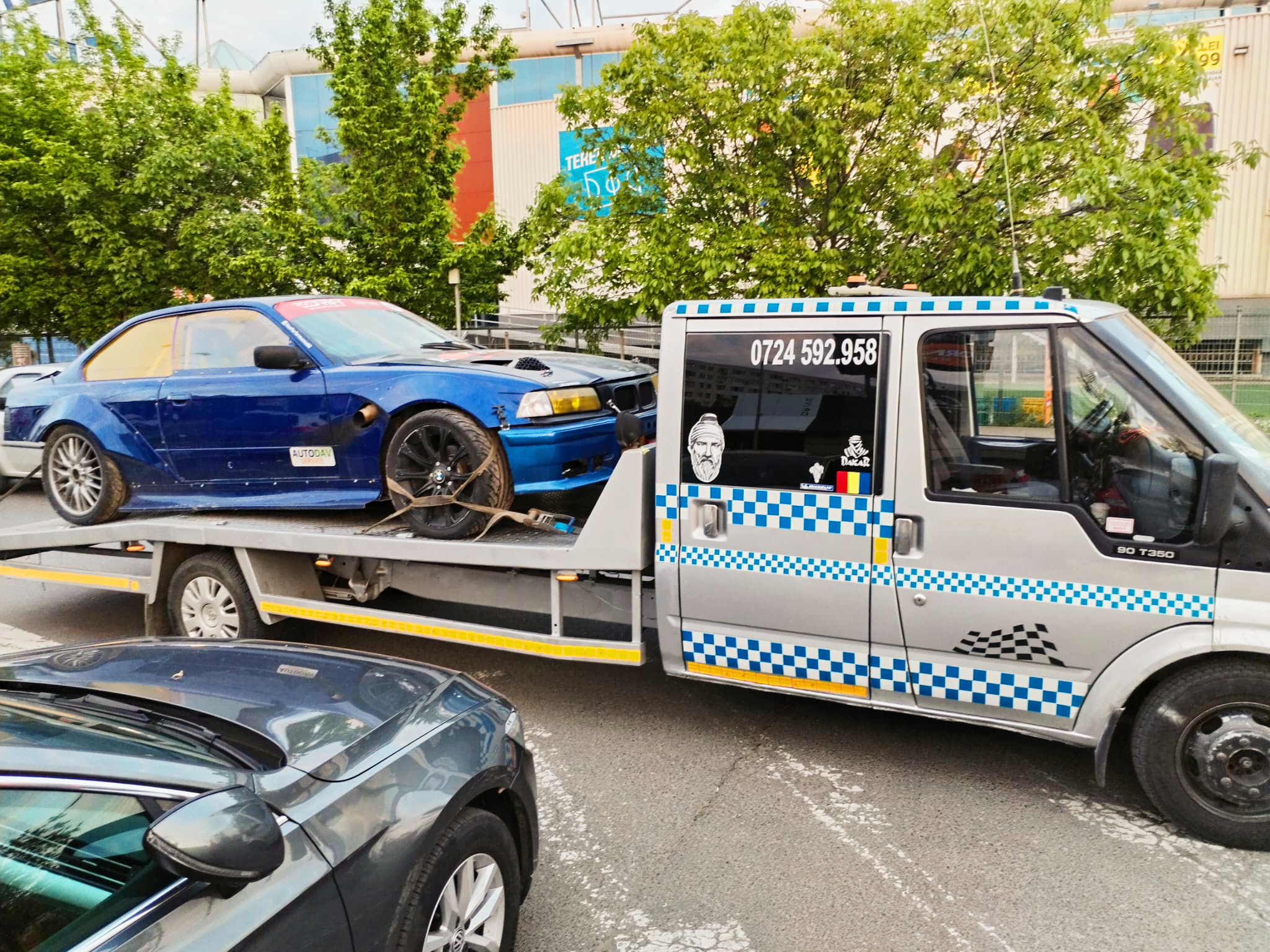 Asistență tractare auto
